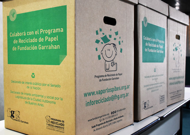 APUNDEF cumple tres años de participación en el programa de reciclado de la Fundación Garrahan