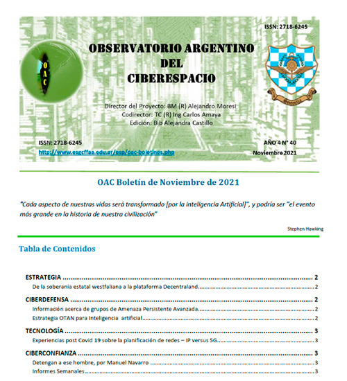Tapa de la revista