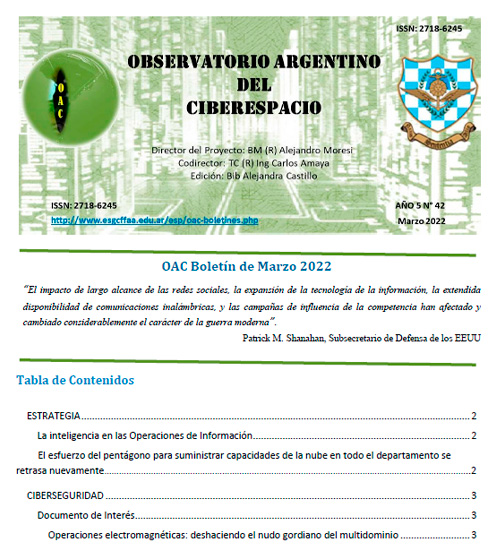Tapa de la revista