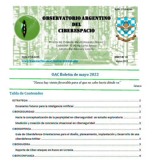 Tapa de la revista