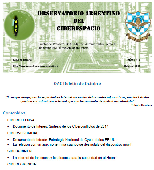 Tapa de la revista