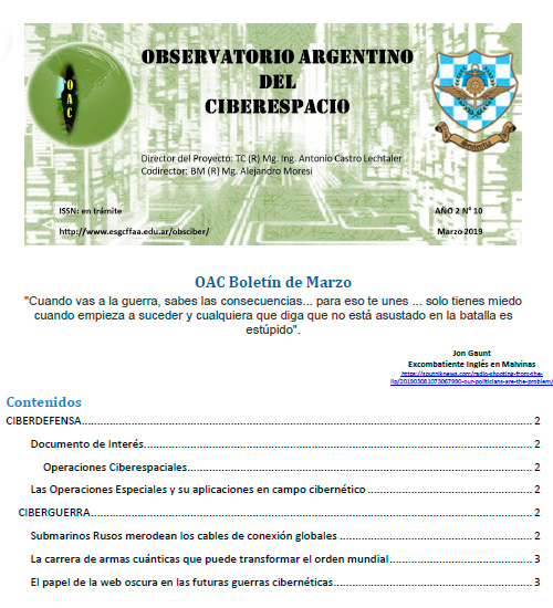 Tapa de la revista