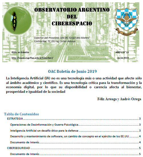 Tapa de la revista