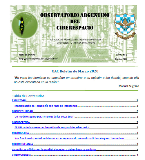 Tapa de la revista